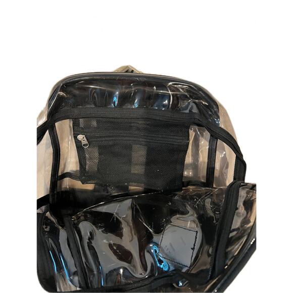 Clear See-Through School Backpack - Picture 3 of 3